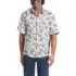 Men's Tall Traditional Fit Short Sleeve Linen Shirt, Front
