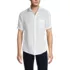 Men's Traditional Fit Short Sleeve Linen Shirt, Front