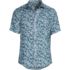 Men's Traditional Fit Short Sleeve Linen Shirt, Front