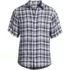 Men's Traditional Fit Short Sleeve Linen Shirt, Front