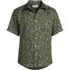 Men's Big Traditional Fit Short Sleeve Linen Shirt, Front