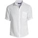 Men's Traditional Fit Short Sleeve Linen Shirt, Front