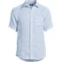 Men's Traditional Fit Short Sleeve Linen Shirt, Front