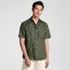 Men's Traditional Fit Short Sleeve Linen Shirt, Front