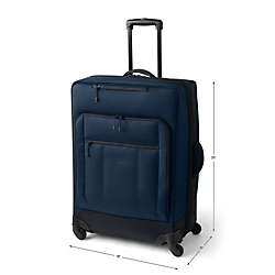 Travel Checked Rolling Luggage Bag, alternative image