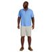 Men's Big Traditional Fit Short Sleeve Linen Shirt, alternative image