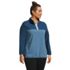 Women's Plus Size Heritage Fleece Snap Neck Pullover, alternative image