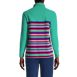 Women's Heritage Fleece Snap Neck Pullover, Back