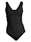 Women's Plus Grecian V-neck Slender Swimsuit