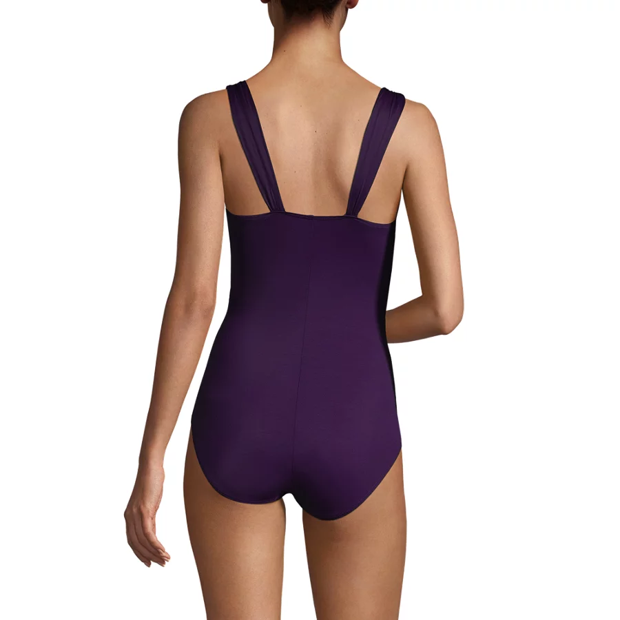 Women's Slendersuit Grecian Low Leg One Piece Swimsuit