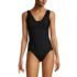 Women's Slender Suit Grecian Low Leg One Piece Swimsuit, Front