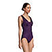 Women's Mastectomy SlenderSuit Grecian Tummy Control Chlorine Resistant One Piece Swimsuit, alternative image