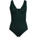 Women's Long Torso Slender Suit Grecian One Piece Swimsuit, Front