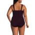 Women's Plus Size SlenderSuit Grecian Low Leg One Piece Swimsuit, Back