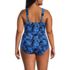 Women's Plus Size SlenderSuit Grecian Low Leg One Piece Swimsuit, Back