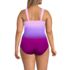 Women's Plus Size SlenderSuit Grecian Low Leg One Piece Swimsuit, Back