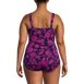 Women's Plus Size Slender Suit Grecian One Piece Swimsuit, Back