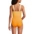Women's Petite SlenderSuit Grecian Low Leg One Piece Swimsuit, Back