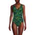 Women's SlenderSuit Grecian Low Leg One Piece Swimsuit, Front