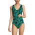 Women's SlenderSuit Grecian Low Leg One Piece Swimsuit, Front