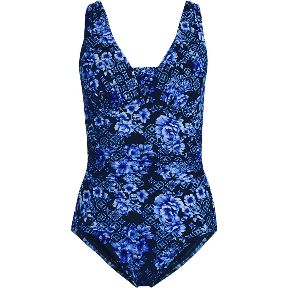 Women's SlenderSuit Grecian Low Leg One Piece Swimsuit