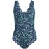 Women's Slender Suit Grecian Low Leg One Piece Swimsuit, Front