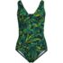 Women's SlenderSuit Grecian Low Leg One Piece Swimsuit, Front