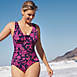 Women's DDD-Cup Slender Grecian Tummy Control Chlorine Resistant One Piece Swimsuit, alternative image