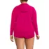 Women's Plus Size SunShade UPF 50 Hooded Zip Front Rash Guard, Back
