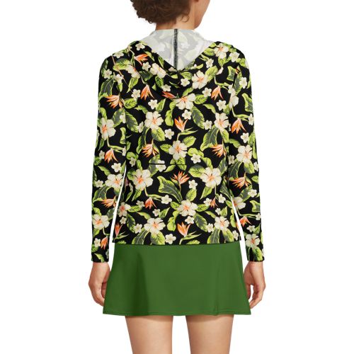 Hibiscus Floral/Black