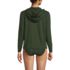 Women's Long Sleeve Hooded Full Zip UPF 50 Rash Guard , Back