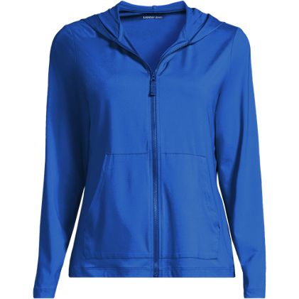 Women's SunShade UPF 50 Long Sleeve Hooded Full Zip Rash Guard - primary