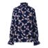 Women's Plus Size Smocked Blouse, Front