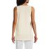 Women's Petite Supima Cotton Tunic Tank Top, Back
