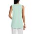 Women's Petite Supima Cotton Tunic Tank Top, Back