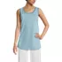 Women's Supima Cotton Tunic Tank Top, Front
