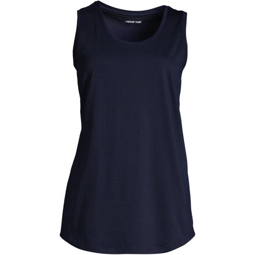 Women's Supima Cotton Tunic Tank Top