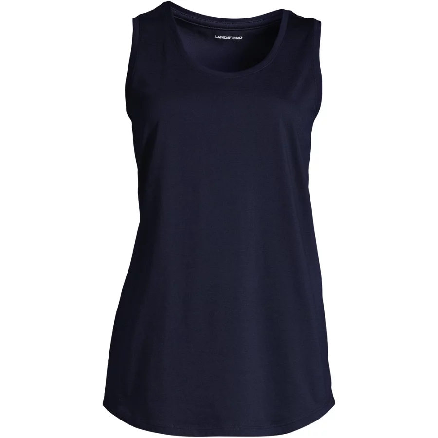 Women's Supima Cotton Tunic Tank Top