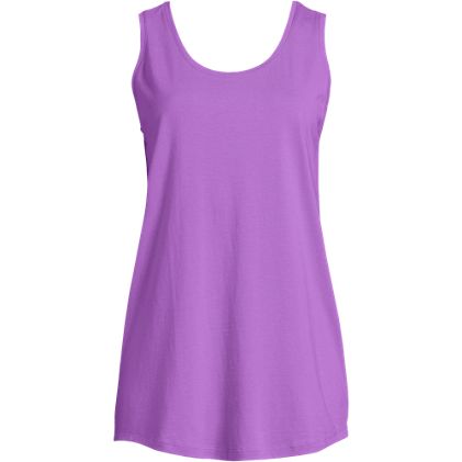 Women's Supima Cotton Tunic Tank Top - image 3