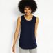 Women's Tall Supima Cotton Tunic Tank Top, alternative image