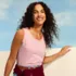 Women's Tall Supima Cotton Tunic Tank Top, alternative image