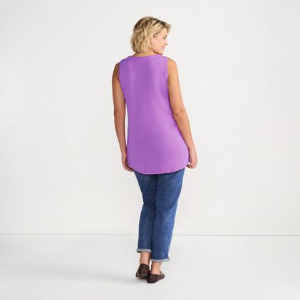 Women's Supima Cotton Tunic Tank Top - image 1