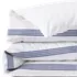400 Thread Count Premium Supima Cotton No Iron Sateen Embroidered Duvet Bed Cover, alternative image