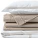 400 Thread Count Premium Supima Cotton No Iron Sateen Embroidered Duvet Bed Cover, Front