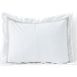 400 Thread Count Premium Supima Cotton No Iron Sateen Embroidered Pillow Sham, alternative image