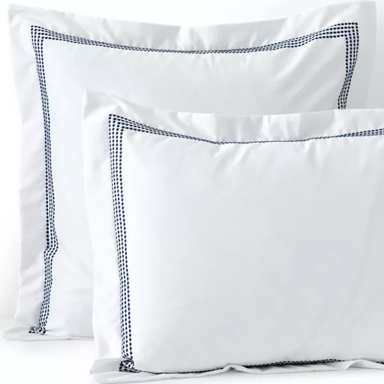 400 Thread Count Premium Supima Cotton No Iron Sateen Embroidered Duvet Bed Cover - primary