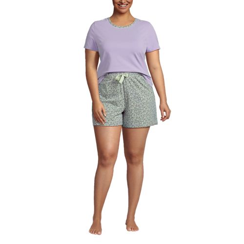 Pyjama shorts plus discount size