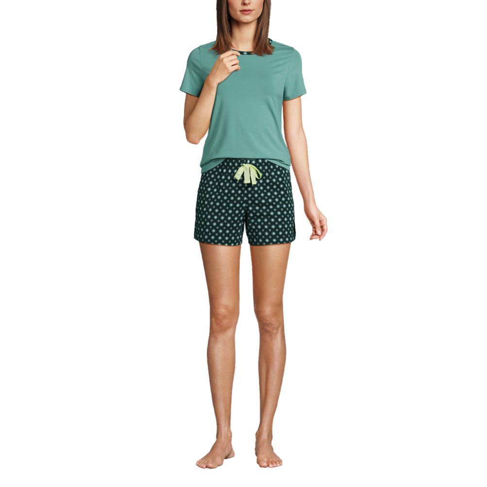 Jersey knit best sale pajama shorts