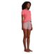 Women's Knit Pajama Short Set Short Sleeve T-Shirt and Shorts, alternative image