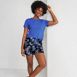 Women's Knit Pajama Short Set Short Sleeve T-Shirt and Shorts, alternative image